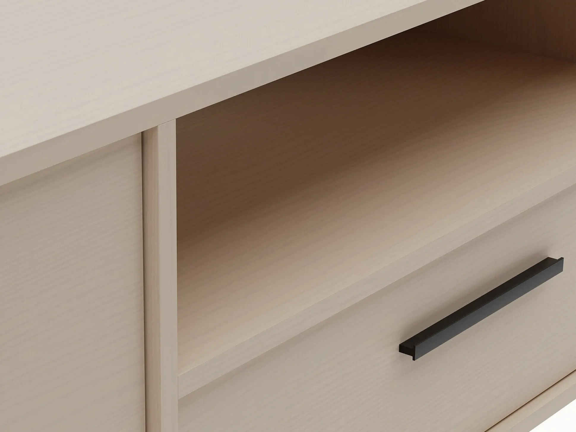 TV-bord Mansfield 105 (Lysebrun)