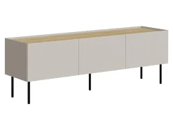 TV-bord Melbela 106 (Kashmir + Egetræ)