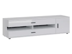 TV-bord Ontario 171 (Glansfuld hvid + Hvid)