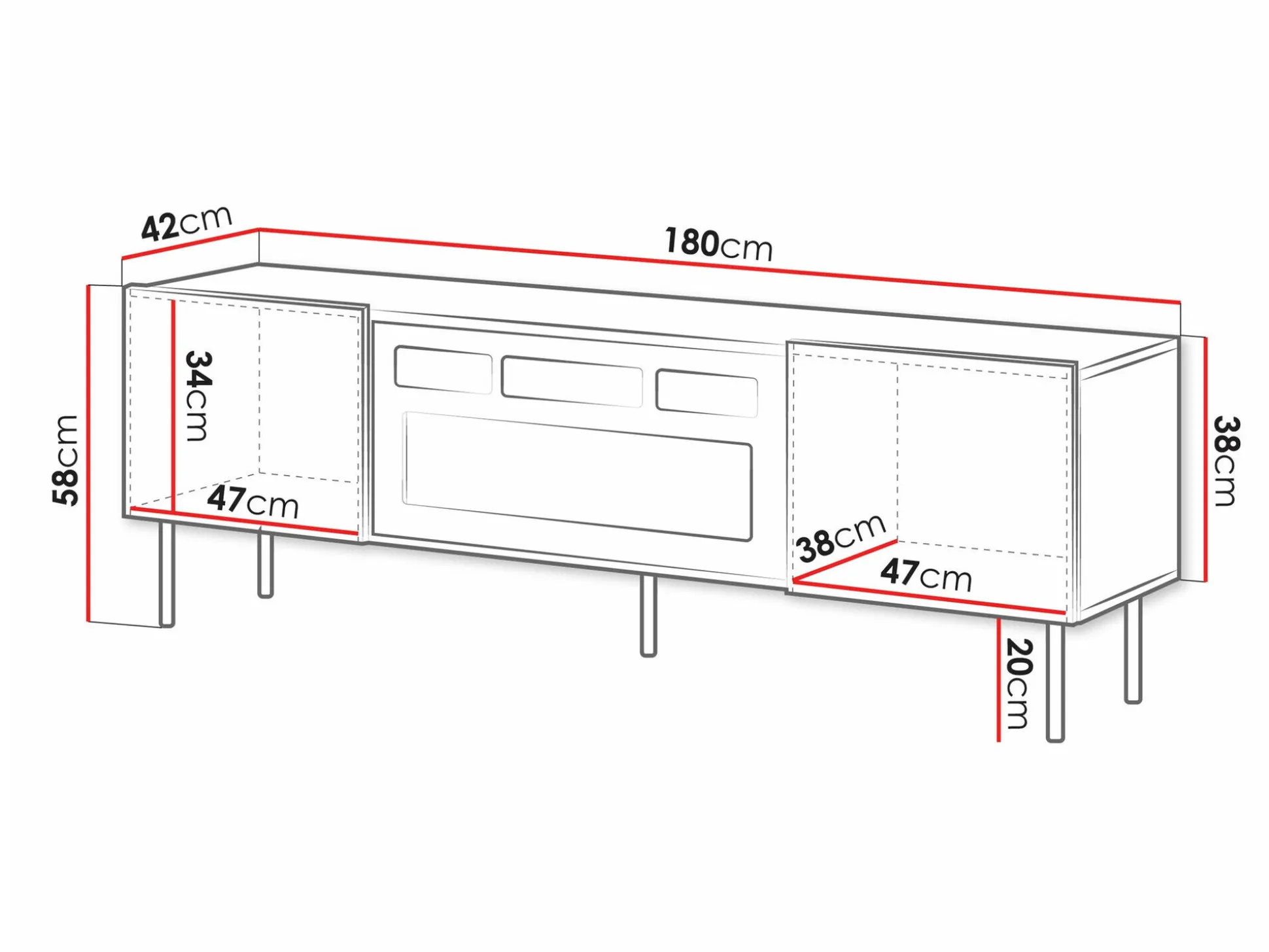TV-bord Ratio (Kashmir)
