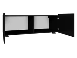 TV-bord Remus I (Sort + Blank sort)