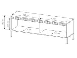 TV-bord Romfele 103 (Beige)