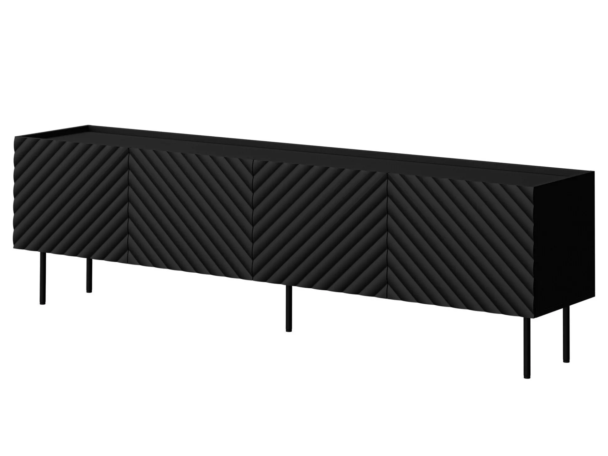 TV-bord Sillen I (Sort)