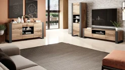 TV-bord Socius (Wotan eg + Antracit)