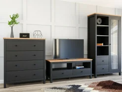 TV-bord Sordoro 117 (Grafit + Artisan eg)