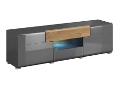 TV-bord Torsone 101 (Antracit + Gloss antracit + Grandson eg)