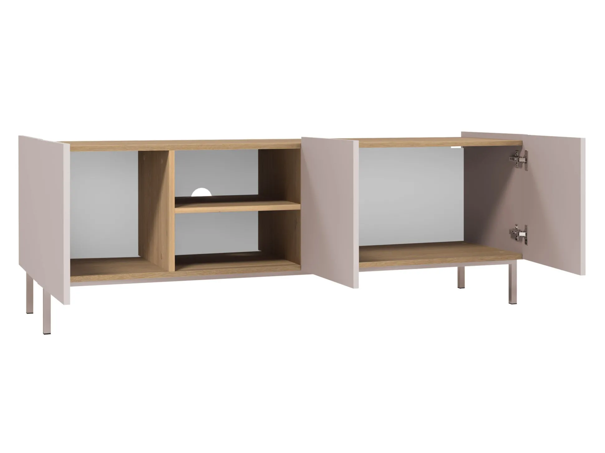 TV-bord Veldome 102 (Kashmir + Egetræ)