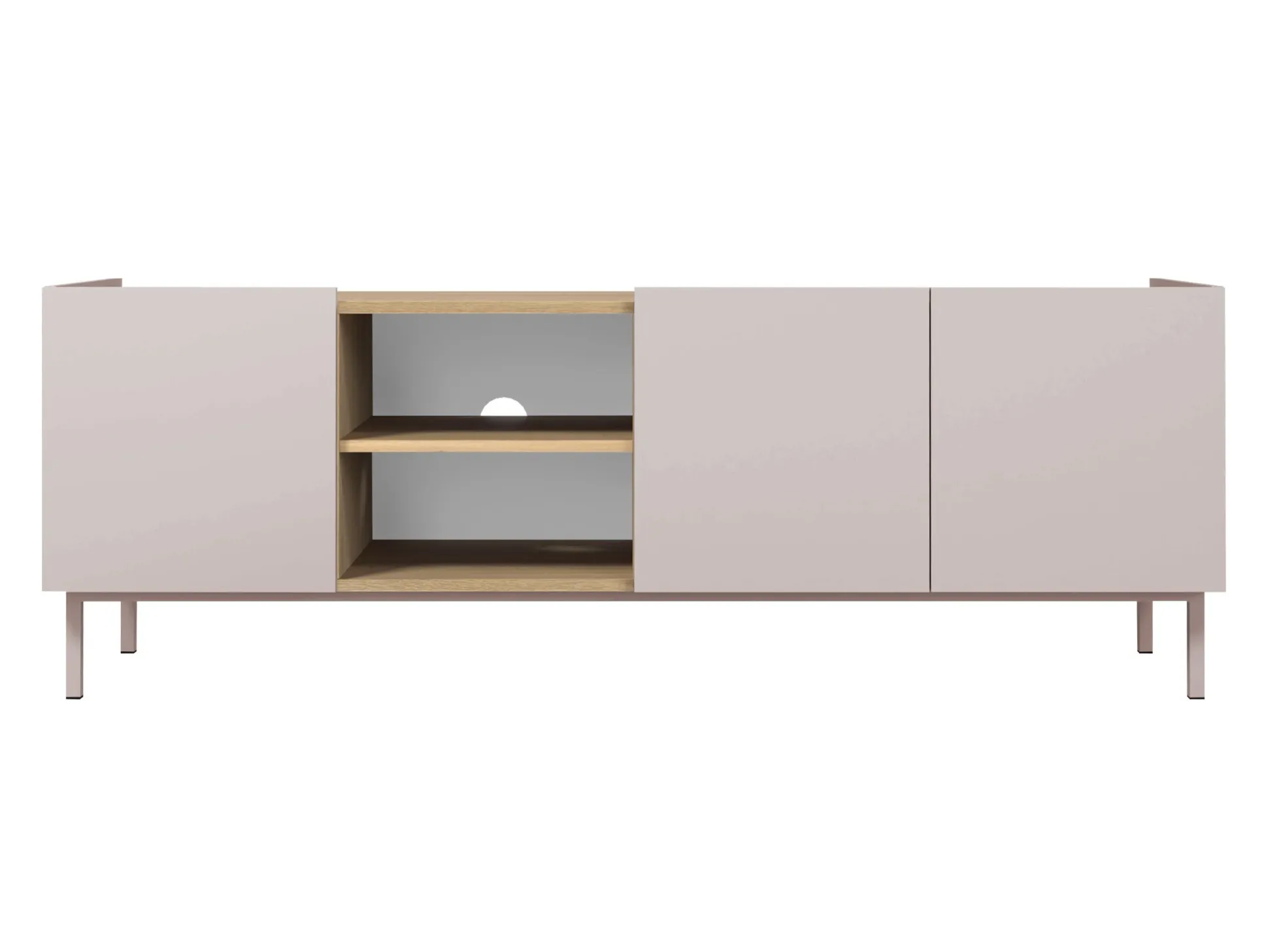 TV-bord Veldome 102 (Kashmir + Egetræ)