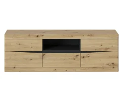 TV-bord Venlori 121 (Antracit + Artisan eg)
