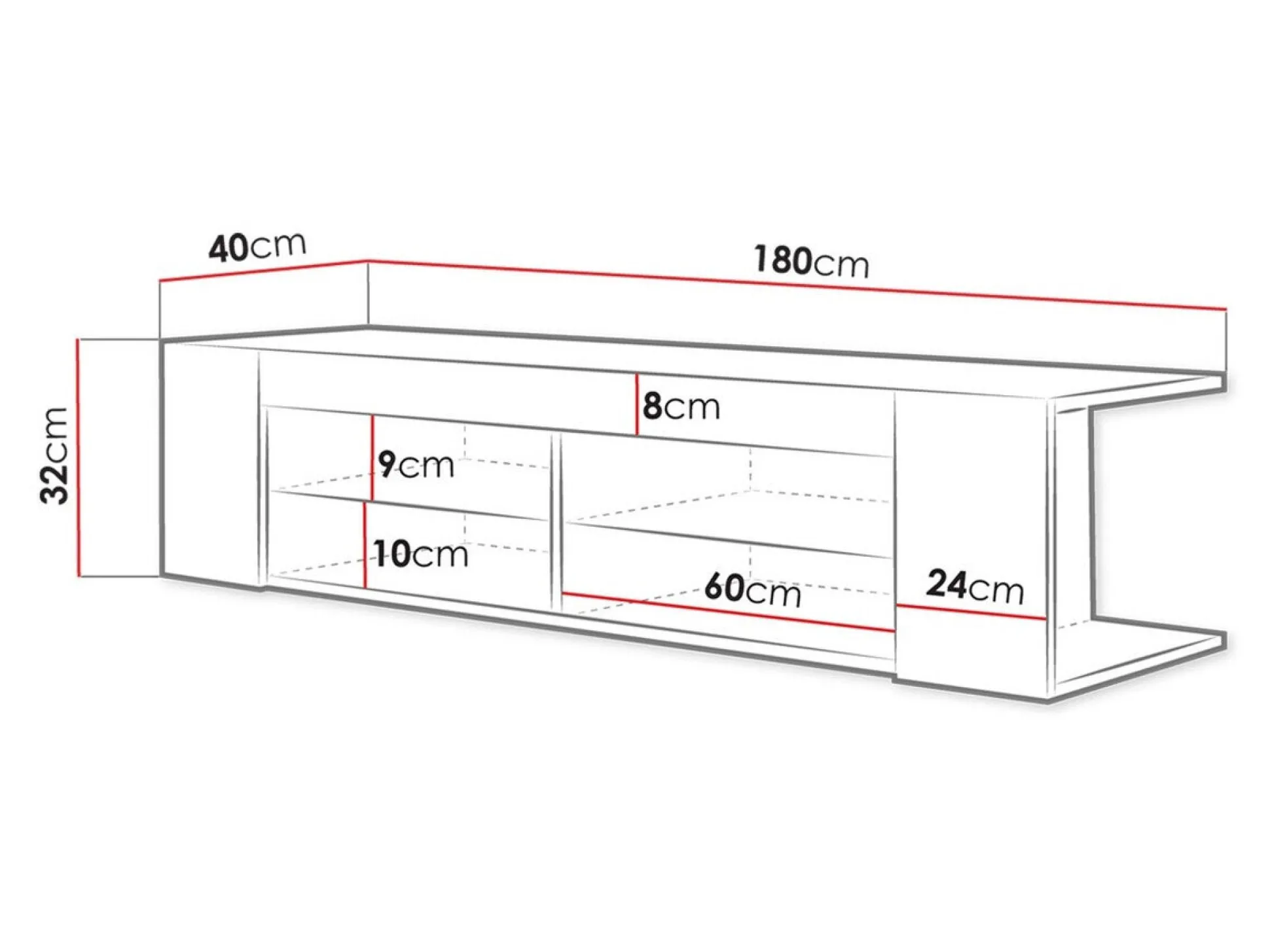 TV-bord Ver I (Wotan eg)