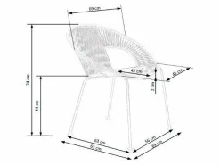 Udendørs stol Houston 446