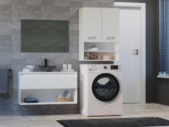 Vægmonteret badeværelsesskab Balelbo 106 (Hvid)