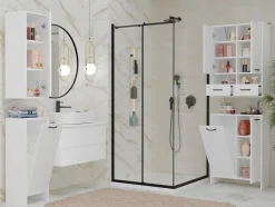 Vægmonteret badeværelsesskab Servou 107