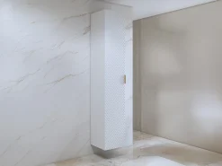 Vægmonteret badeværelsesskab Liretu 105 (Hvid)