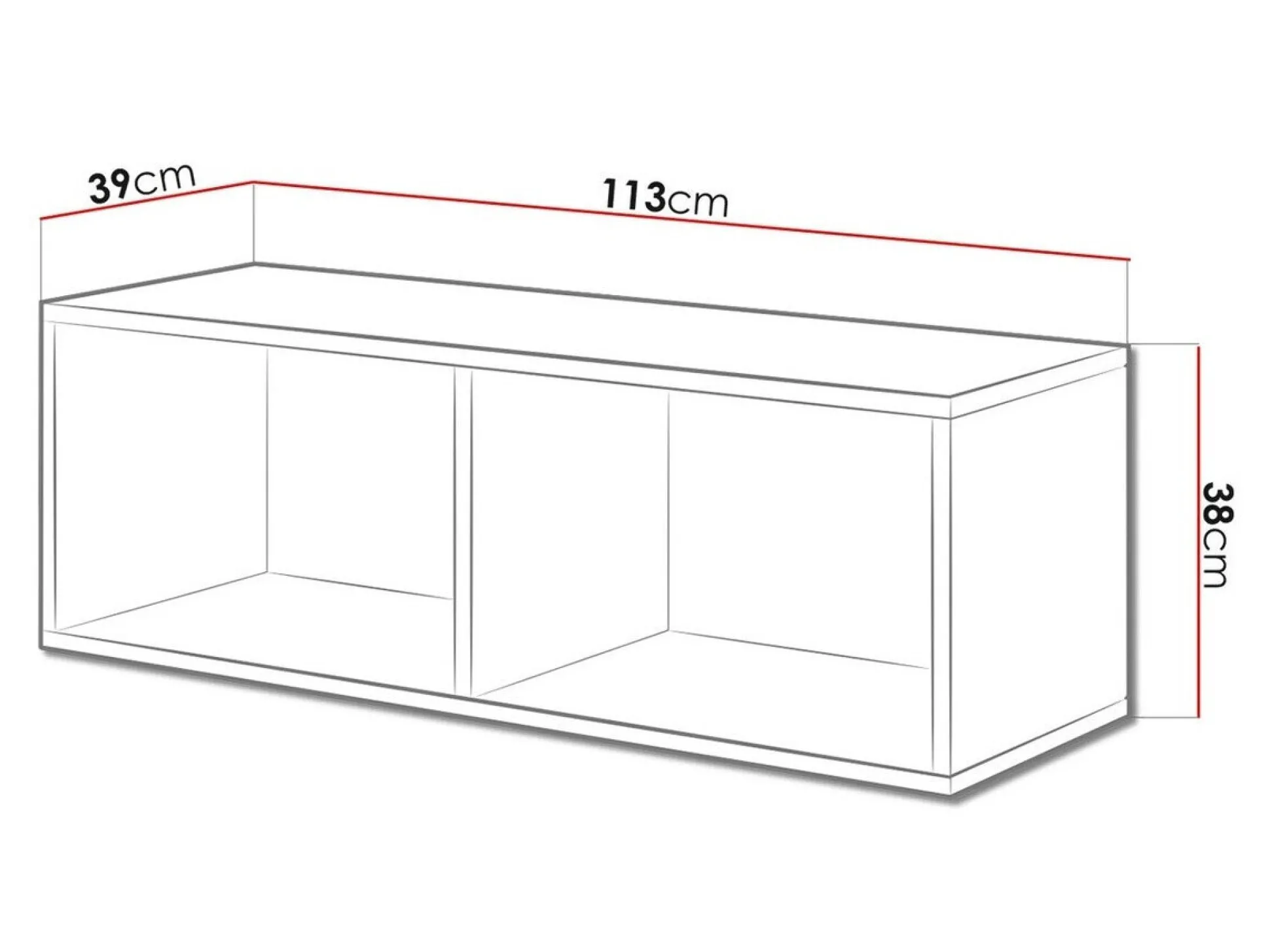 Vægreol Corbele 101 (Antracit)