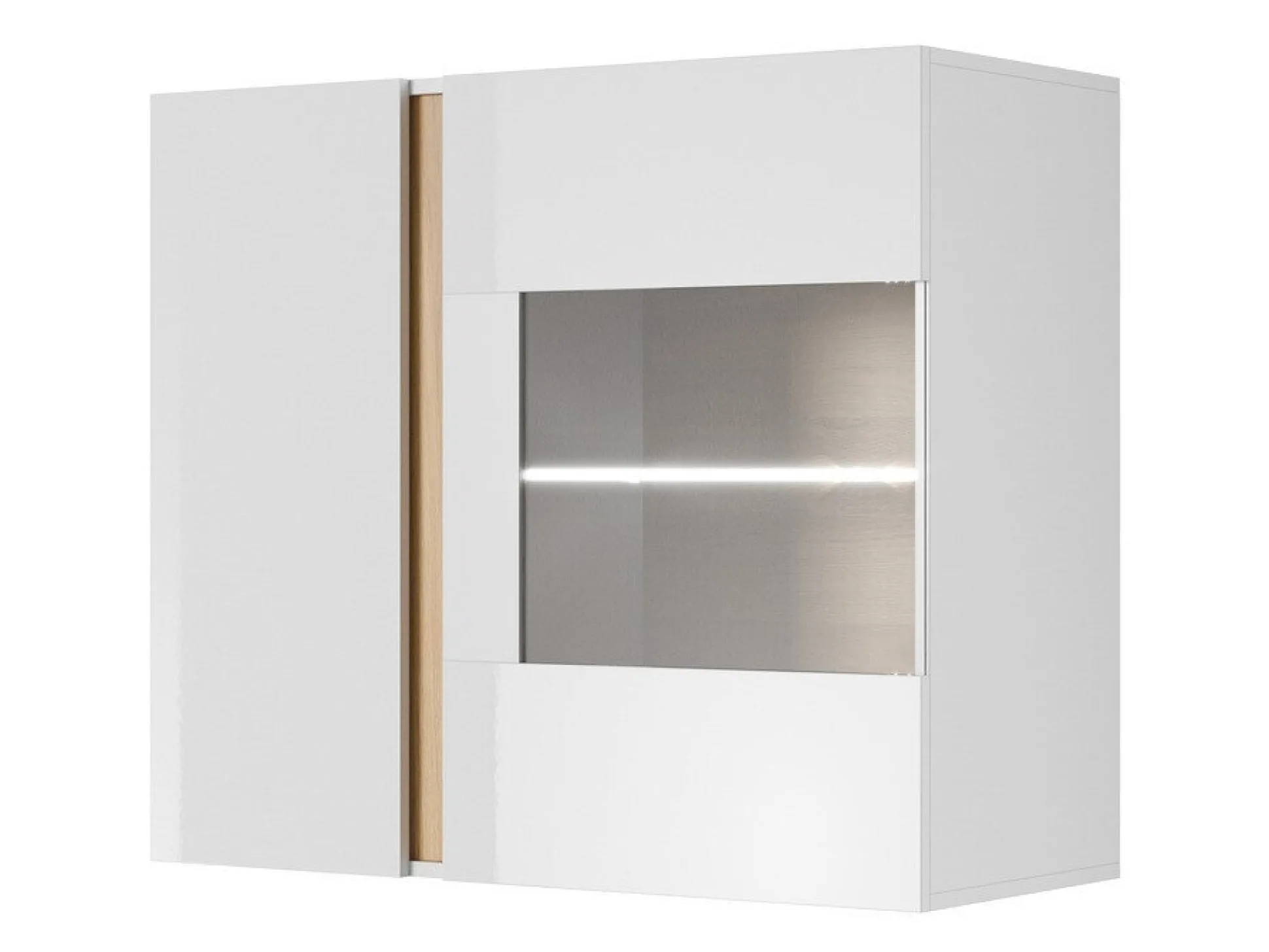 Vægreol Novbela 112 (Hvid + Glansfuld hvid + Grandson eg)