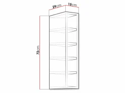 Vægreol Retro White 141