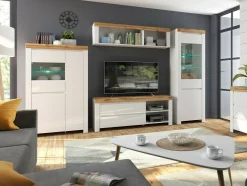 Vægreol Sonsoru 109 (Hvid + Glansfuld hvid + Wotan eg)