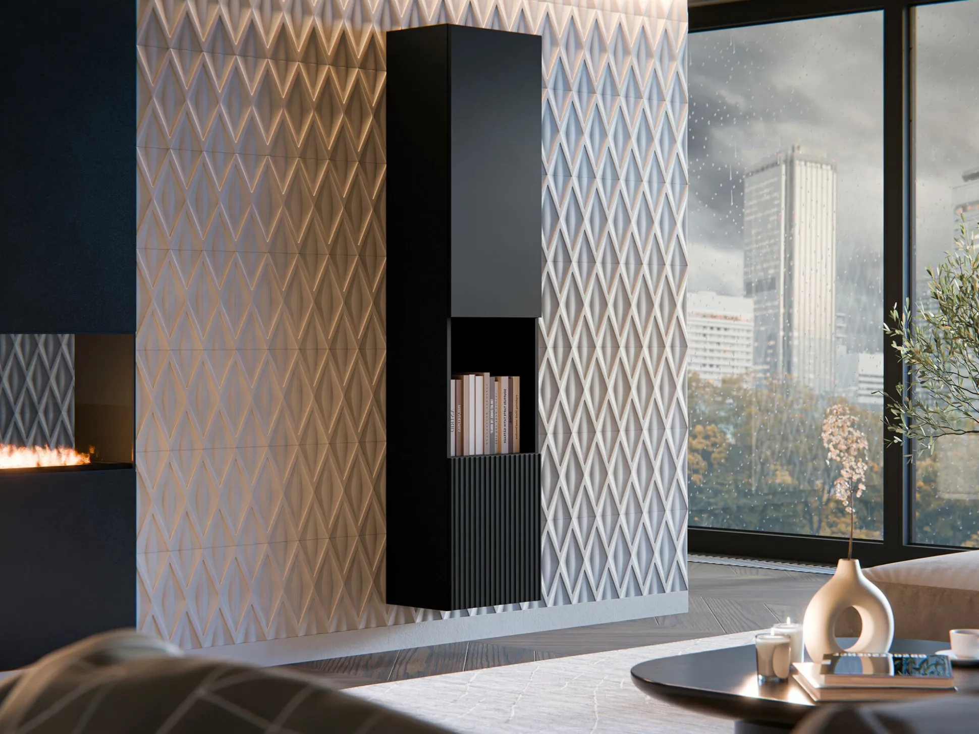 Vægreol Species I (Sort)