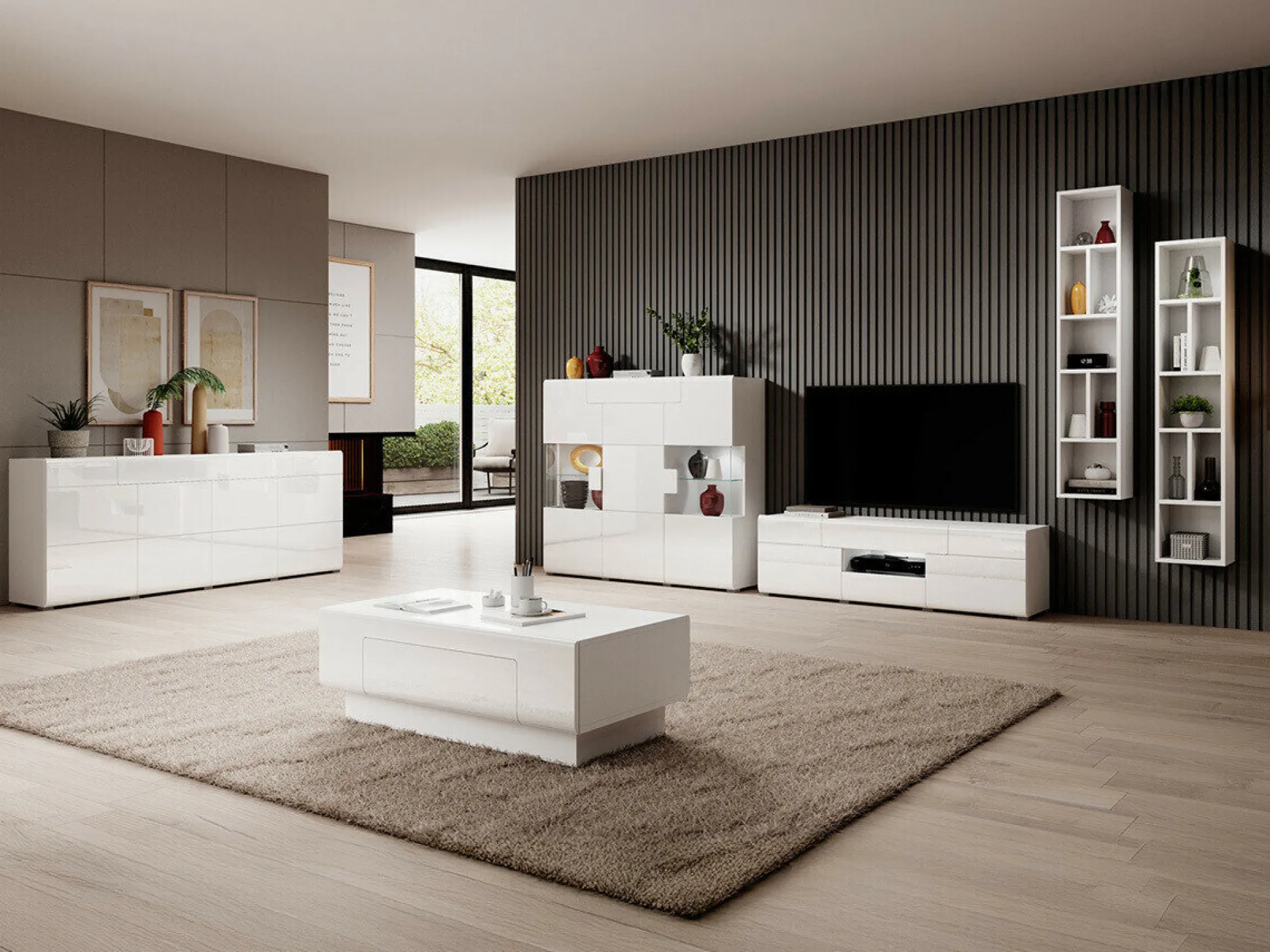 Vægreol Torsone 106 (Hvid)