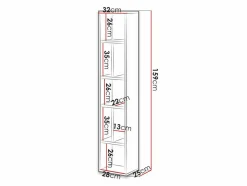 Vægreol Torsone 106 (Hvid)