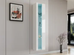 Vægreol Vilrin V (Hvid + Glansfuld hvid)