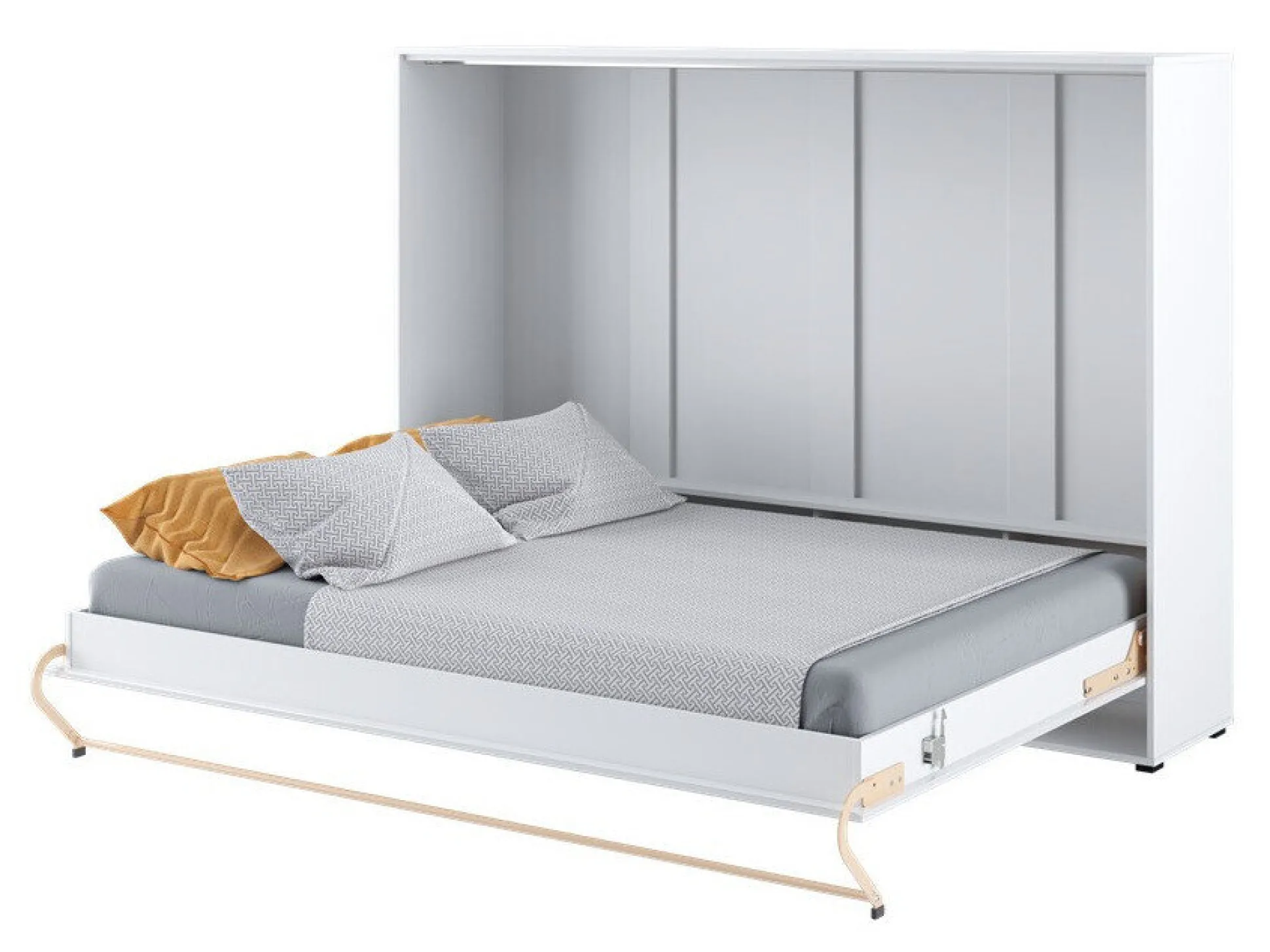 Vægseng Concept Pro Lenart Levfere 109 (Hvid + Glansfuld hvid)