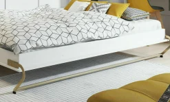 Vægseng Concept Pro Lenart Levfere 109 (Hvid + Glansfuld hvid)