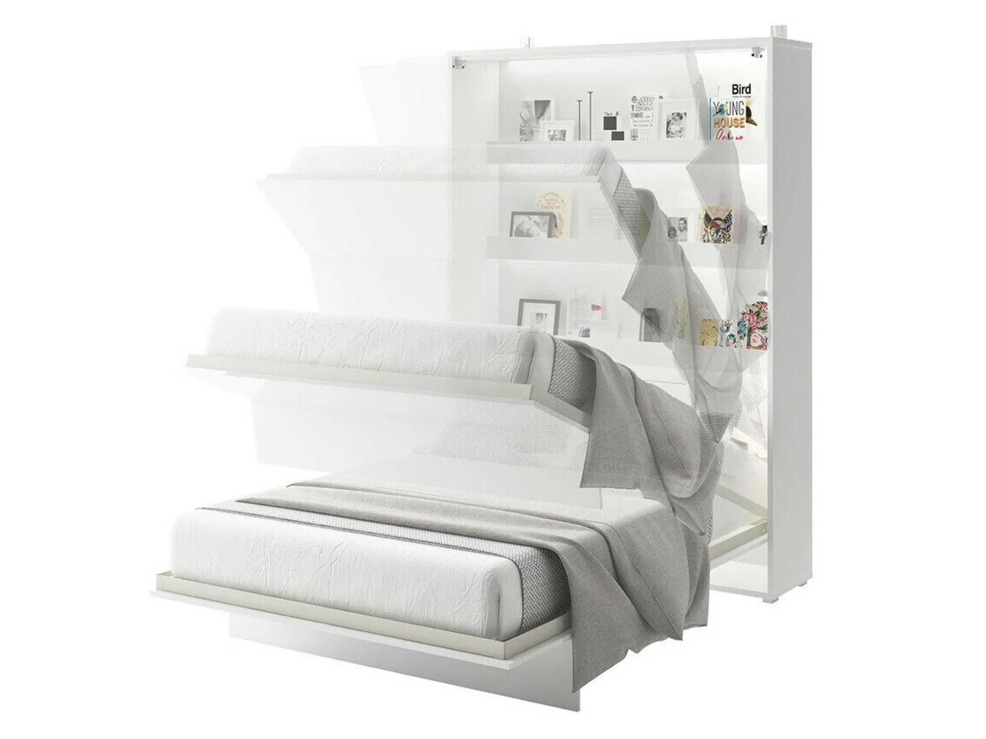 Vægseng Concept Pro Lenart Levfere 108 (Grå)