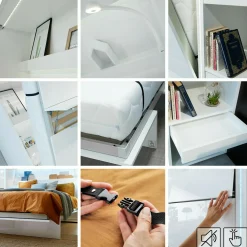 Vægseng Concept Pro Lenart Levfere 102 (Grå)