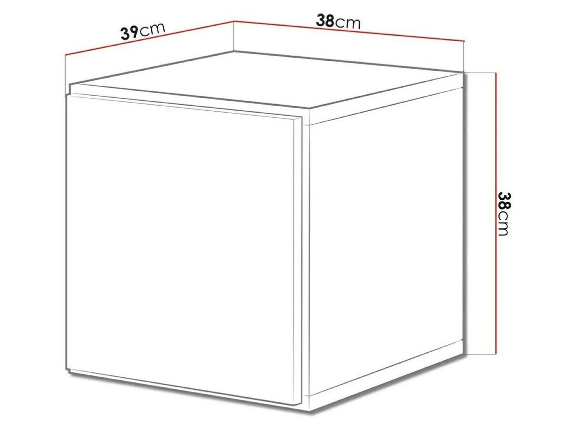 Vægskab Corbele 104 (Hvid)
