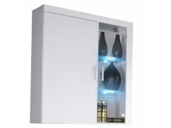 Vægskab Odebeli 101 (Hvid + Glansfuld hvid)