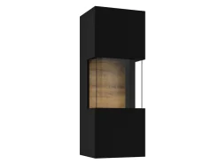 Vægskab Revmiru 101 (Sort + Wotan eg)