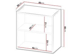 Vægskab Species (Sort + Wotan eg)