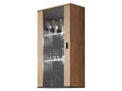 Vægskab Tornola 103 (Lefkas eg + Sort)