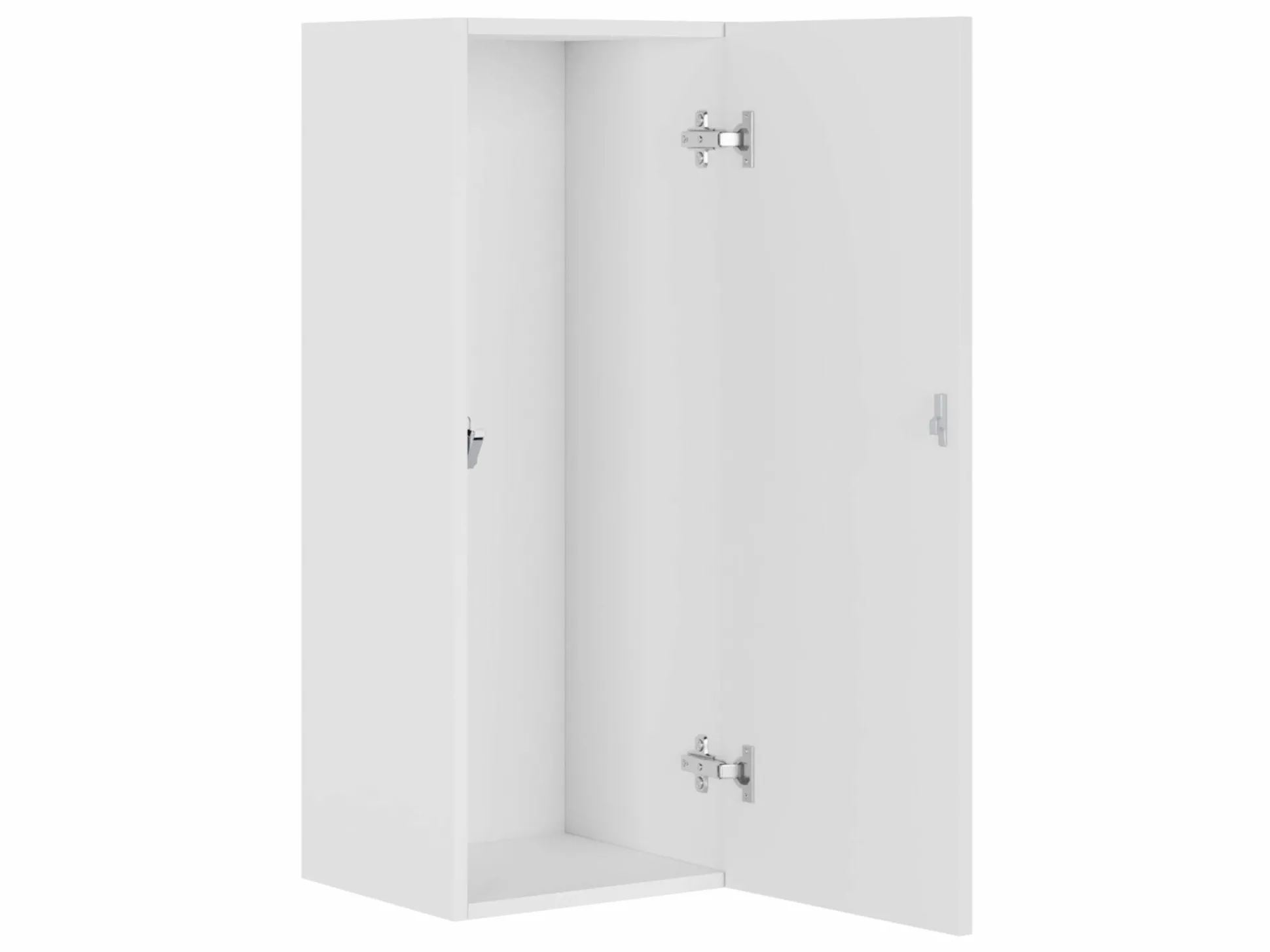 Vægskab Vilrin VI (Hvid + Glansfuld hvid)